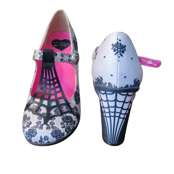 Hot chocolate designs Dark Chocolate designs spiderweb heel shoe - Picture 3 of 6